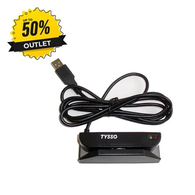OUTLET - LECTOR TARJETAS USB TMSR-380-33 COMPACT-USB NEGRO