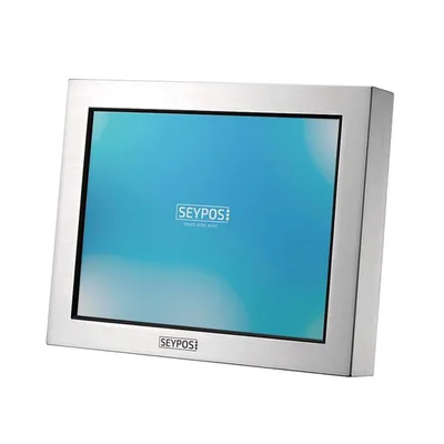PANEL PC SEYPOS K797III INOX/17"TRUE FLAT RESISTIVO /J6412/ RAM8GB/ SSD128GB/2YW