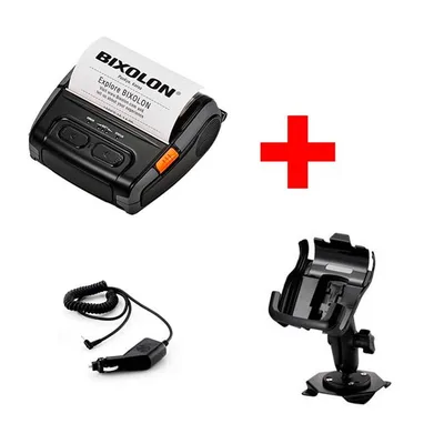 KIT AUTOVENTA IMPRESORA BIXOLON SPP-R410+SOPORTE/CARGADOR VEHICULO