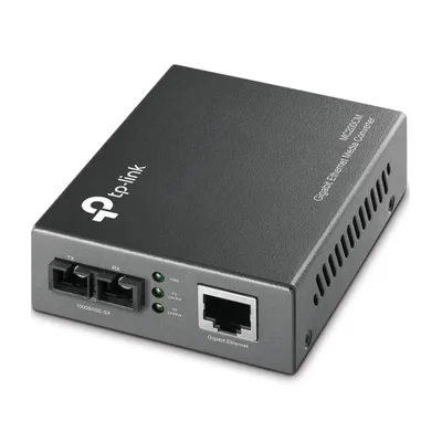 CONVERTIDOR RJ45 A 1000MBPS A FIBRA MULTIMODO SC, FULL-DUPLEX, HASTA 550M, CONMU