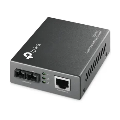 CONVERTIDOR RJ45 A 1000MBPS A FIBRA MONMODO SC, FULL-DUPLEX, HASTA 15KM, CONMUTA