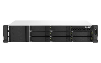 8-bay short-depth rackmount NAS, AMD Ryzen V1000 s