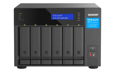 6-BAY QUTS HERO NAS, INTEL© COREÙ I3-12100 4-