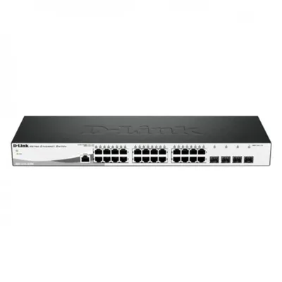 28-Port Gigabit Smart Managed Switch Metro Ethernet with 4 SFP ports