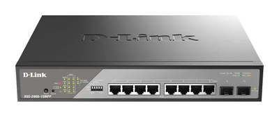 Switch Gigabit PoE Smart Surveillance DSS-200G-10MPP