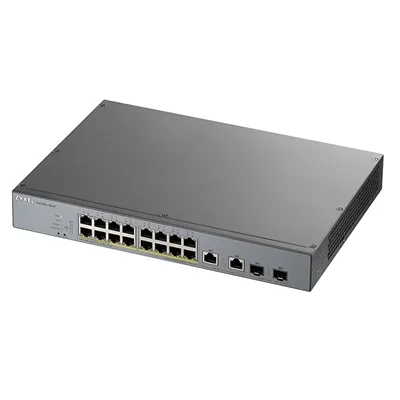 GS1350-18HP,Switch CCTV 18 Puertos gestionado, long range, 250W PoE