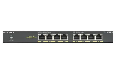 GS308PP-100EUS - Netgear Switch Unmanaged
