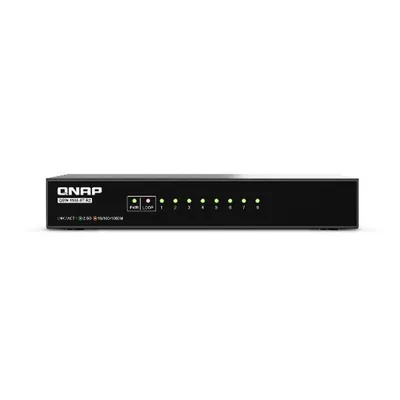Switch QNAP QSW-1108-8T-R2, Realtek RTL8373-CG, 8-port 2.5Gbps RJ45, unmanaged switch