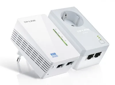 Kit Extensor PLC WiFi AV600