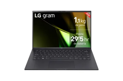 LG gram 14Z90S Windows 11 Inicio Ultra 7/ 32GB/ 1TB SSD/ 1,1Kg/   29,5h