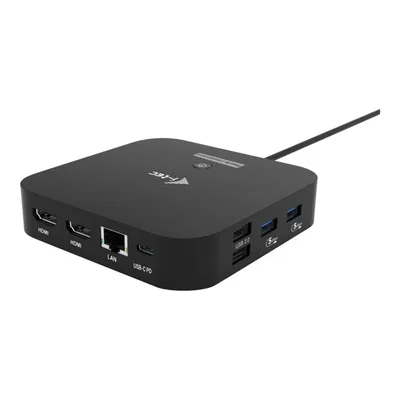 i-tec USB-C Dual HDMI Docking Station with Power Delivery 100 W