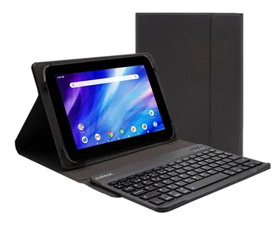 Funda con teclado Bluetooth de 9.7" A 10.5" - Negra
