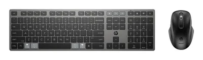 HP 720 - Combinación de teclado y ratón inalámbricos recargables multidispositivo