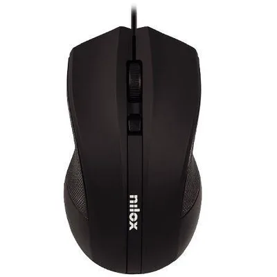 Ratón Óptico USB 1600 DPI - Negro