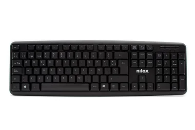 Teclado con conexión USB Compacto - Layout Español