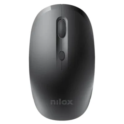 Ratón Wireless, 3200 DPI, 4 botones, negro, recargable