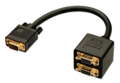 Cable divisor VGA de 2 puertos