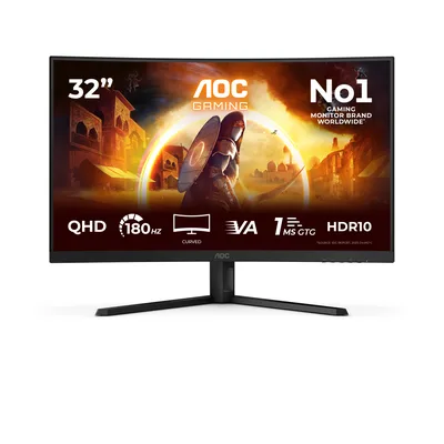 31.5 CURVO FAST VA HDMI DP MM 180HZ