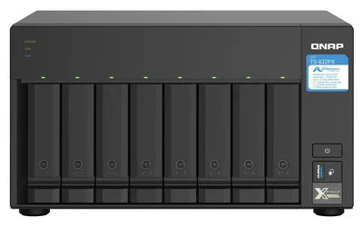 NAS QNAP TS-832PX-4G,  8-Bay, Annapurna Labs Alpine 4-cores, 4GB DDR4 SODIMM, 3xUSB3