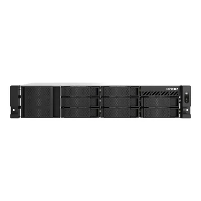 NAS QNAP TS-855EU-8G, 2U, 8-Bay, Intel® Atom® 8-cores, 8 GB SODIMM DDR4, 4xUSB3, R-PSU