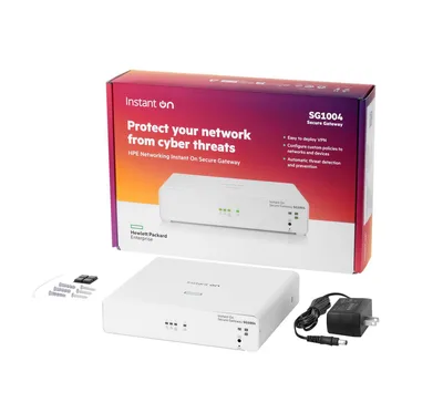 HPE Networking Instant On Secure Gateway 4‑port Gigabit SG1004