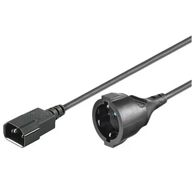 Cable salida IEC C14/SCHUKO 2m 10A