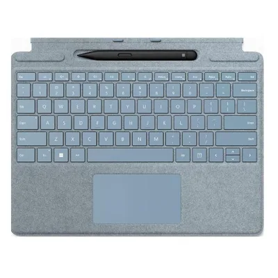 Surface Pro 11 Teclado Platino Español con carga Slim Pen
