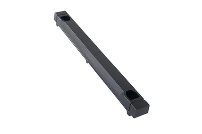 1U BLACK UNIVERSAL 10-PK FILLER PANEL