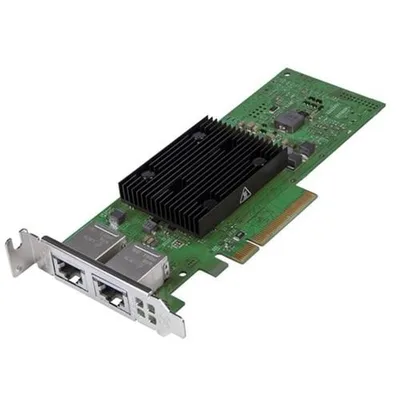 Broadcom® 57416 Dual Port 10Gb, Base-T, PCIe Adapter, Low Profile, Customer Install