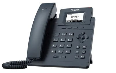 T30P Teléfono  1 cuenta SIP, CON PoE, SIN PSU