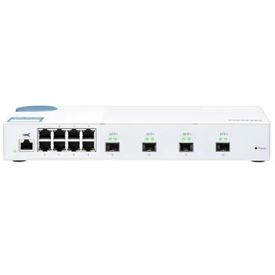 Switch QNAP QSW-M408S, Marvell 98DX3236, 4Gb DDR3, 8-port 1Gbps, 4-port 10GbE SFP+