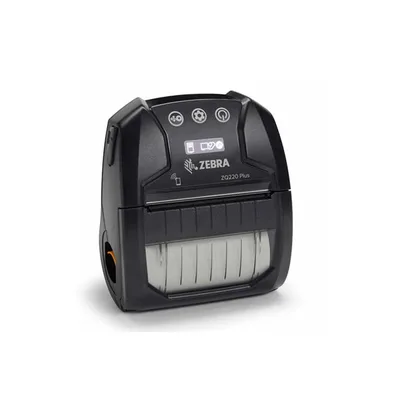 ZQ220 Plus, 80mm mobile receipt+label printer, BTv5, NFC, CPCL & ESC-POS, Belt clip, USB charging (charger optional), English/Latin/Cyrillic, Group E