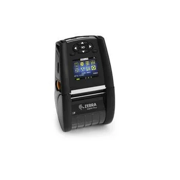 Impresora térmica portátil Zebra ZQ610 Plus; resolución 203 dpi, Bluetooth, USB y RS-232; platina con revestimiento, batería de larga duración; Clip d