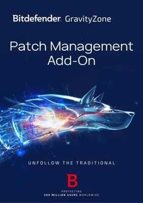Bitdefender GravityZone Patch Management - parches de Windows y aplicaciones (por equipo y mes)