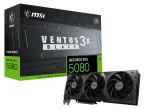 MSI VENTUS GEFORCE RTX 5080 16G 3X OC BLACK tarjeta gráfica NVIDIA 16 GB GDDR7