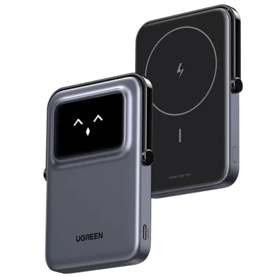 Ugreen UNO 5000 mAh Cargador inalámbrico Negro