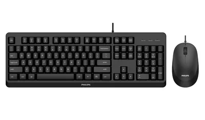 SPT6207BL WIRED COMBO BLACK - S SPK6207BL + SPK7207BL