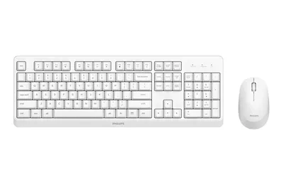 WHITE WIRELESS FULL SIZE 1600 DPI SPLASH RESISTANT ADJUST
