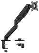AISENS Soporte de Mesa Eco Contrapeso Giratorio e Inclinable para Monitor/TV 9kg (3 Pivotes, 1 Brazo) de 17-32, Negro