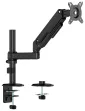 AISENS Soporte de Mesa Eco Contrapeso Giratorio e Inclinable para Monitor/TV 9kg (3 Pivotes, 1 Brazo) de 17-32, Negro