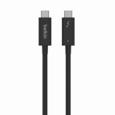 Cable usb tipo c belkin 2m -  macho - macho -  negro
