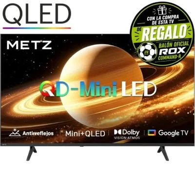 Televisor Metz QLED MiniLED 55MNH7000Z 55"/ Ultra HD 4K/ Smart TV/ WiFi