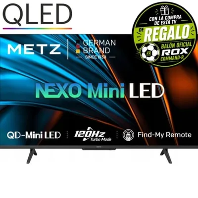 Televisor Metz QLED MiniLED 60MNH7030Z 60"/ Ultra HD 4K/ Smart TV/ WiFi