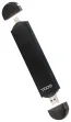 TooQ Caja Externa USB-C/M + USB-A/M para SSD M.2 NGFF/NVMe, Negra